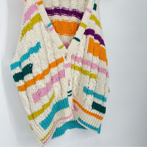 NWT Anthropologie Pernille Rosenkilde Button-Front Sweater Tank - Picture 11 of 15